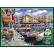 Outset Media  Cafe in Cassis 1000 Piece Puzzle