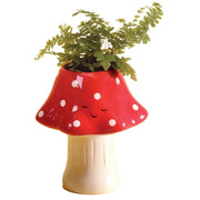Kawaii Mushroom Planter - Tall