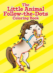 Little Animal Follow-The-Dots Coloring Book