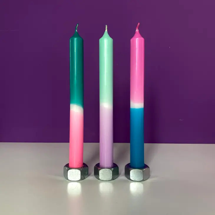 Pink Stories Candlesticks
