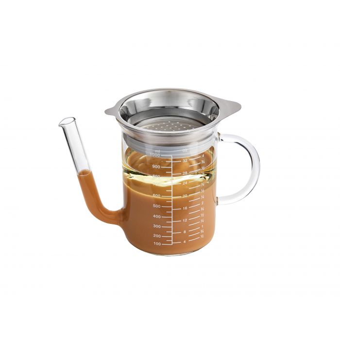 Gravy Strainer and Fat Separator by Kiss the Cook