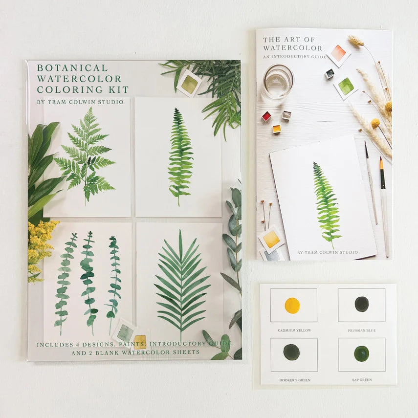 Botanical Water Color Kit