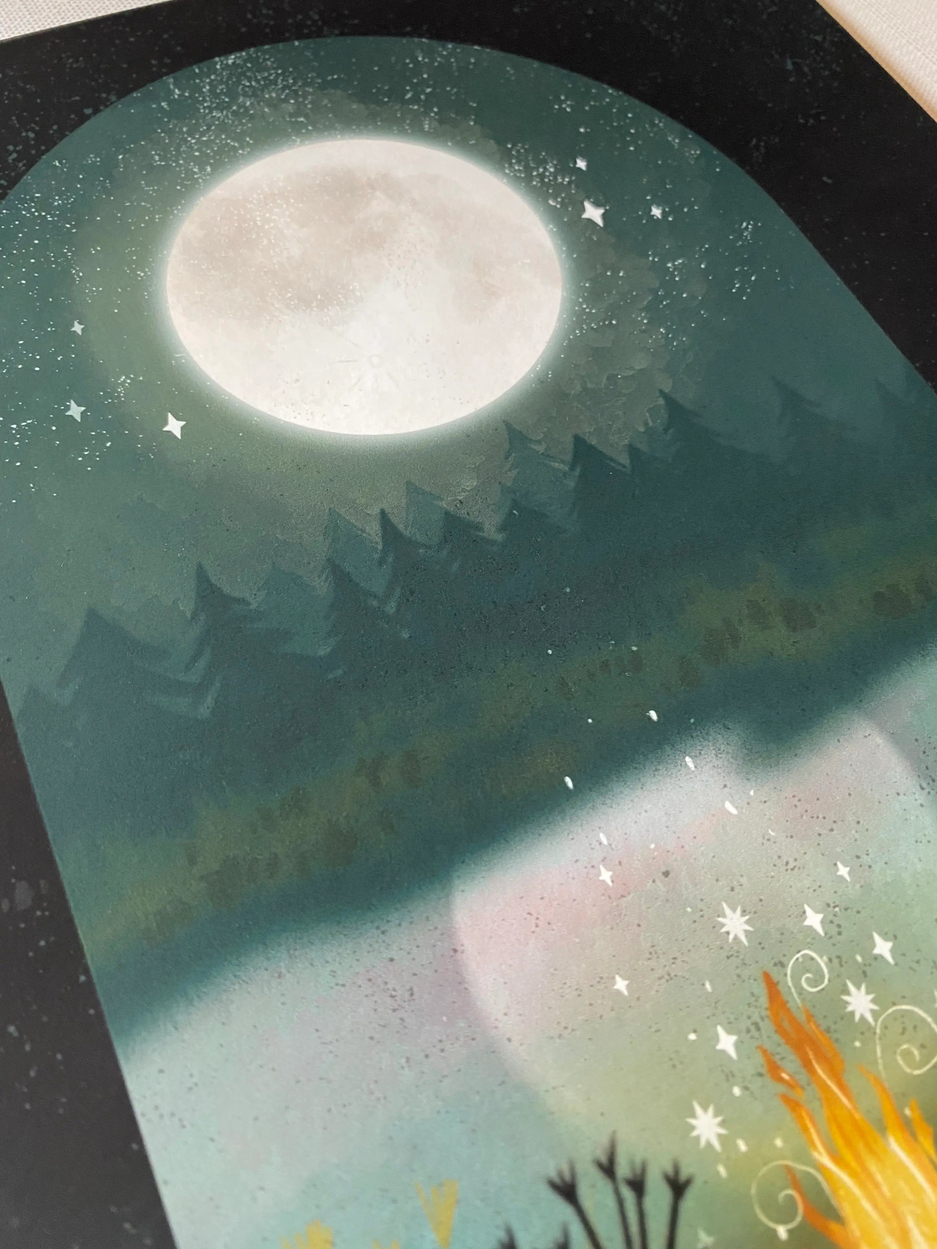 Midnight Magick - Art Print by Wild Lark