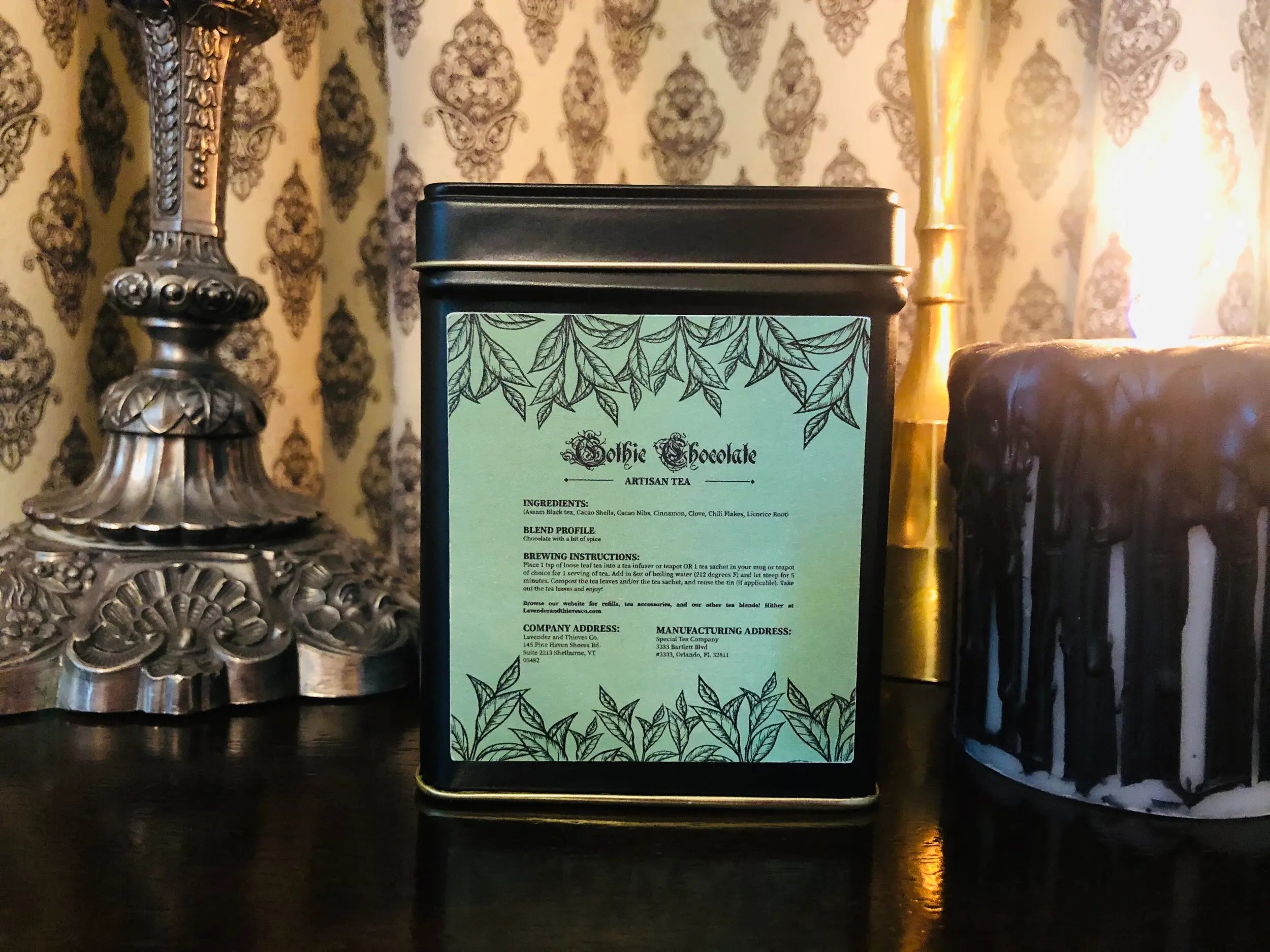 Gothic Chocolate Tea
