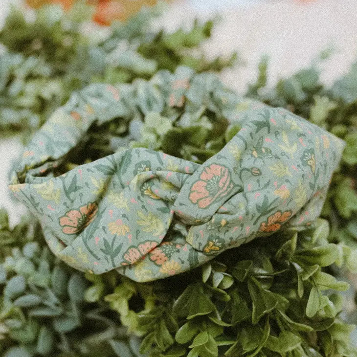 Headband- Blue Poppies by Wild Lark
