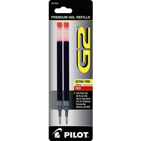 Pilot  PIL77234  G2 Premium Gel Ink Pen Refills  2 / Pack