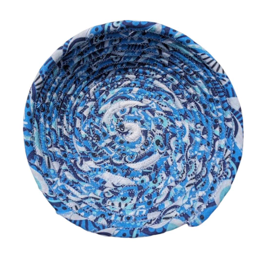 Evil Eye Fabric Bowl