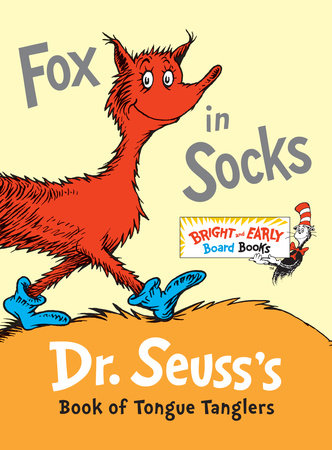 Dr. Seuss Book Fox In Socks (4x5 Board Book) by Homeportonline