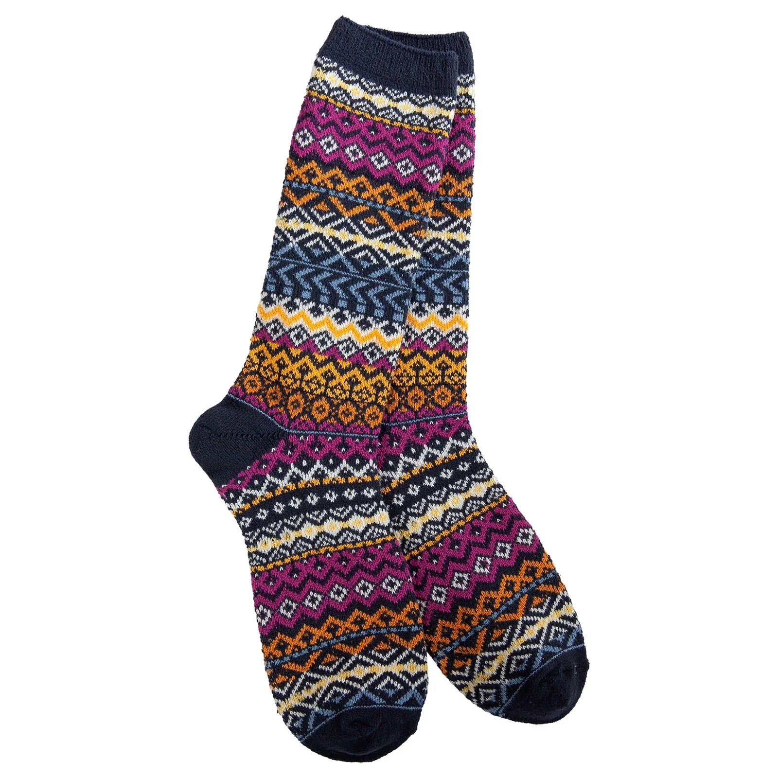 Socks - Weekend Studio Crew OS Oxford Blue by Homeportonline