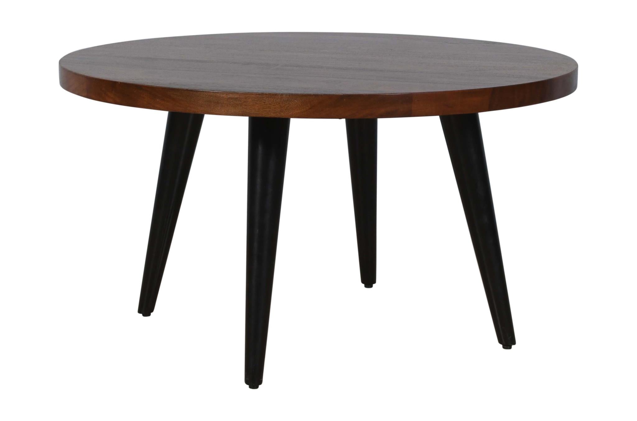 Prelude Cocktail Table Round Walnut by Homeportonline