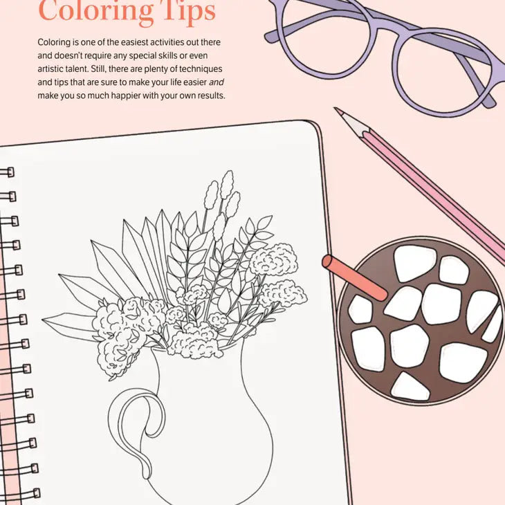 On The Bright Side Coloring Book