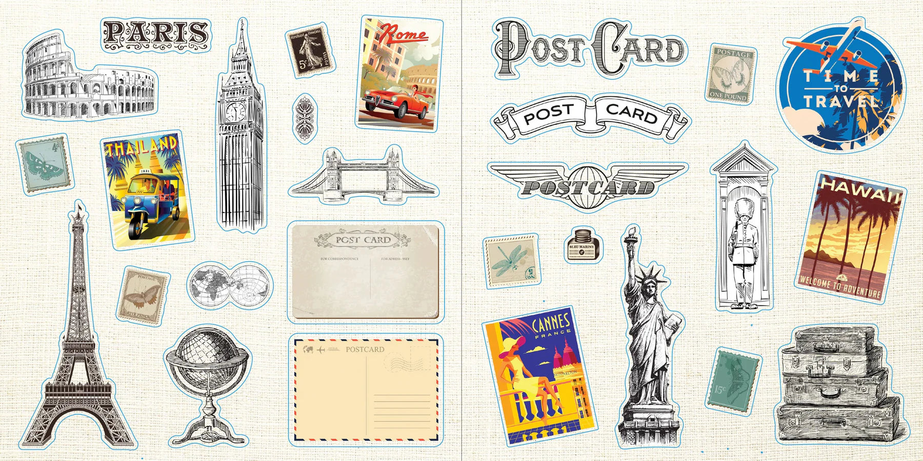 Sticker Book Ephemera! by Homeportonline