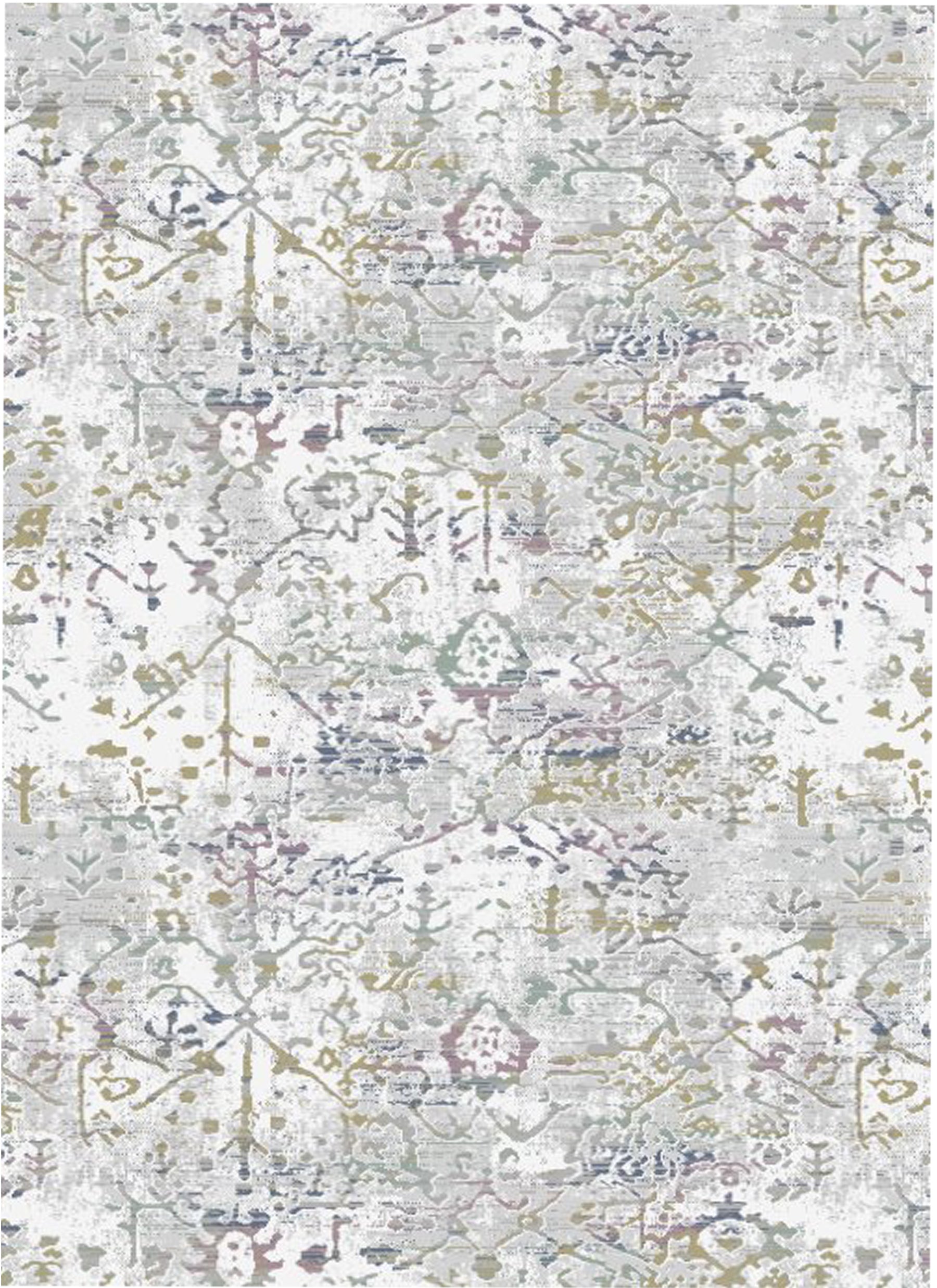 Lavinia Rug Purple Gold 7'10"x10'6" by Homeportonline