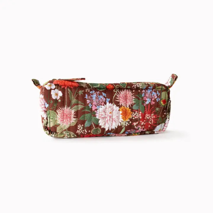 Cotton Quilted Pencil Pouch