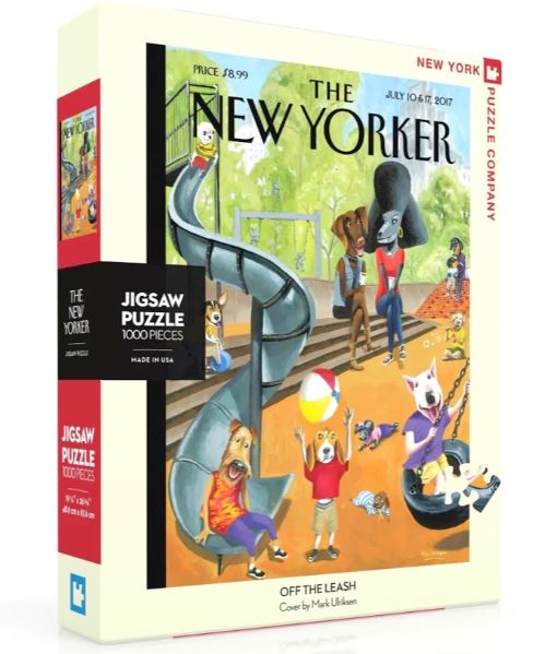 New Yorker Puzzle 1000 Piece Off The Leash by Homeportonline