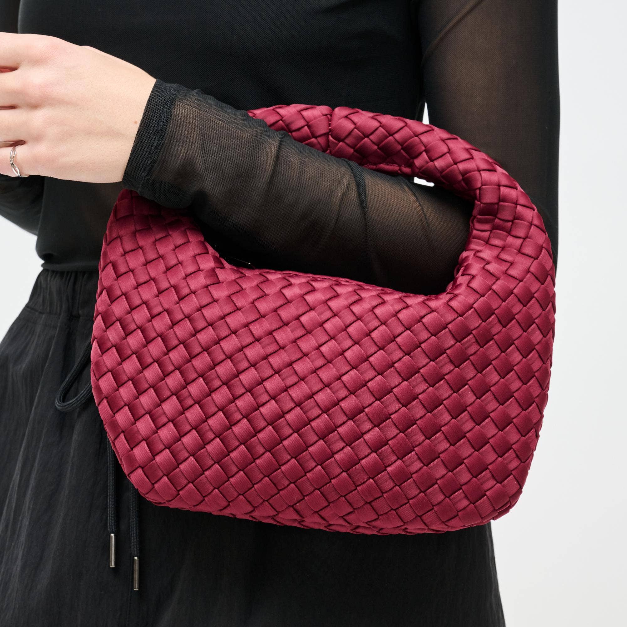 Sol & Selene Dare to Dream - Small Woven Neoprene Clutch by Dear Lucy