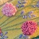 Summer Floral Embroidered Headband