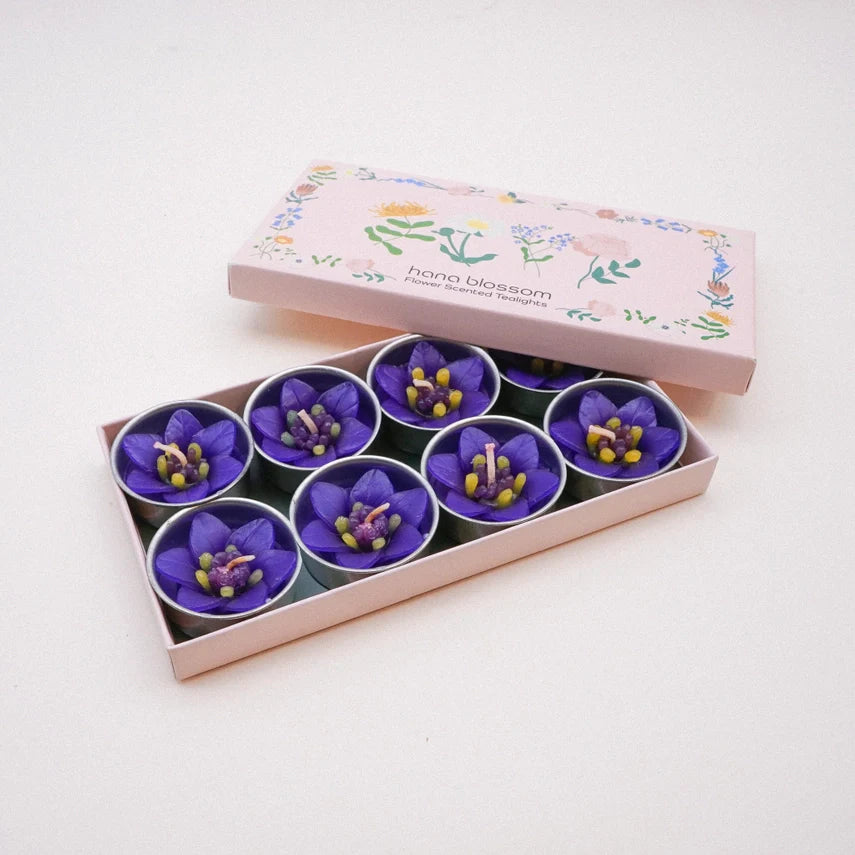 Handmade Scented Flower Tealights