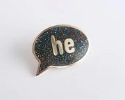 Sale!He Pronoun Pin