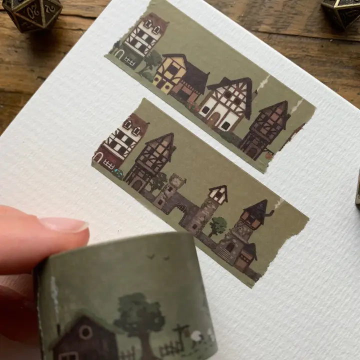 Creeping Moon Washi Tape