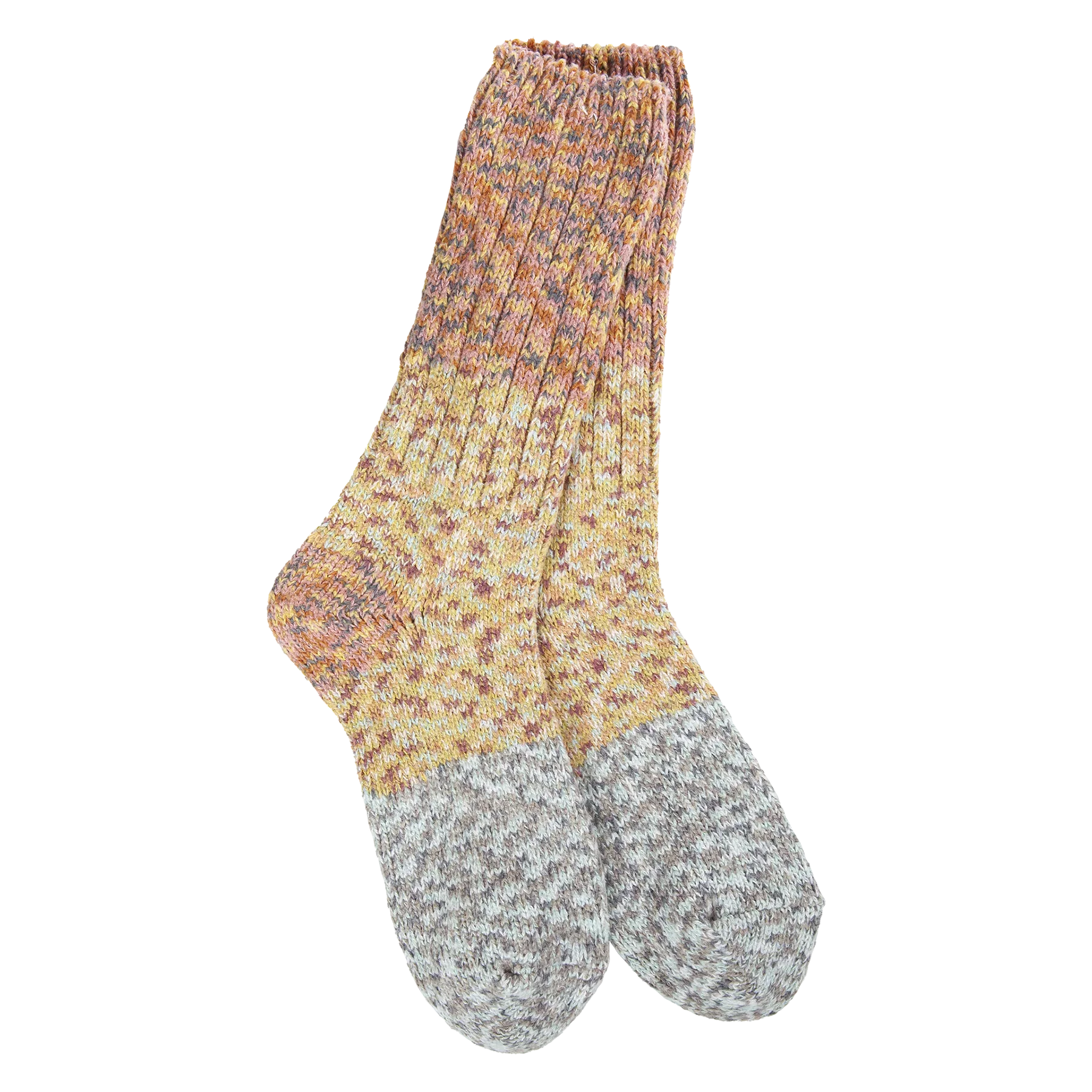 Socks - World's Softest Weekend Ragg Crew Felicity Multi by Homeportonline
