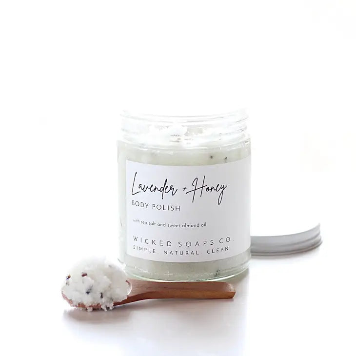 Lavender + Honey Body Polish by Wild Lark
