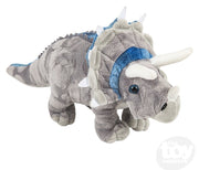 Plush Animal Den Dinosaur Triceratops 13" by Homeportonline