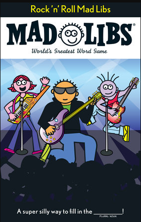 Mad Libs Rock 'n' Roll by Homeportonline