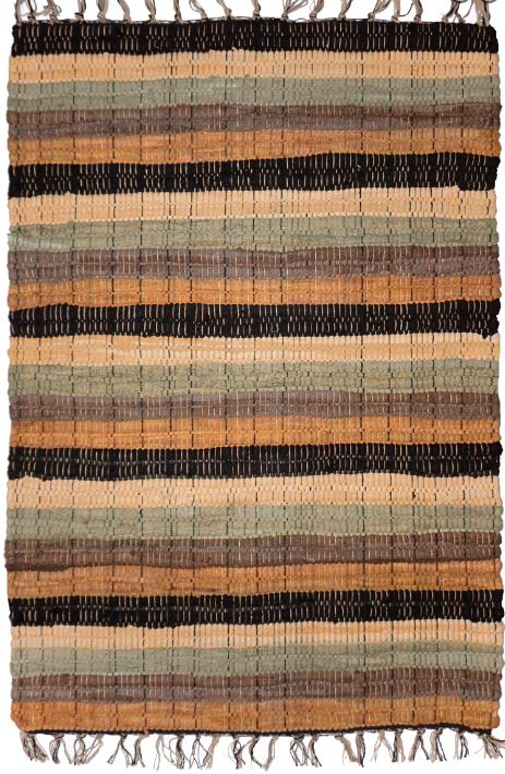 Lido Rag Rug Cotton Cathay 2' x 3' by Homeportonline
