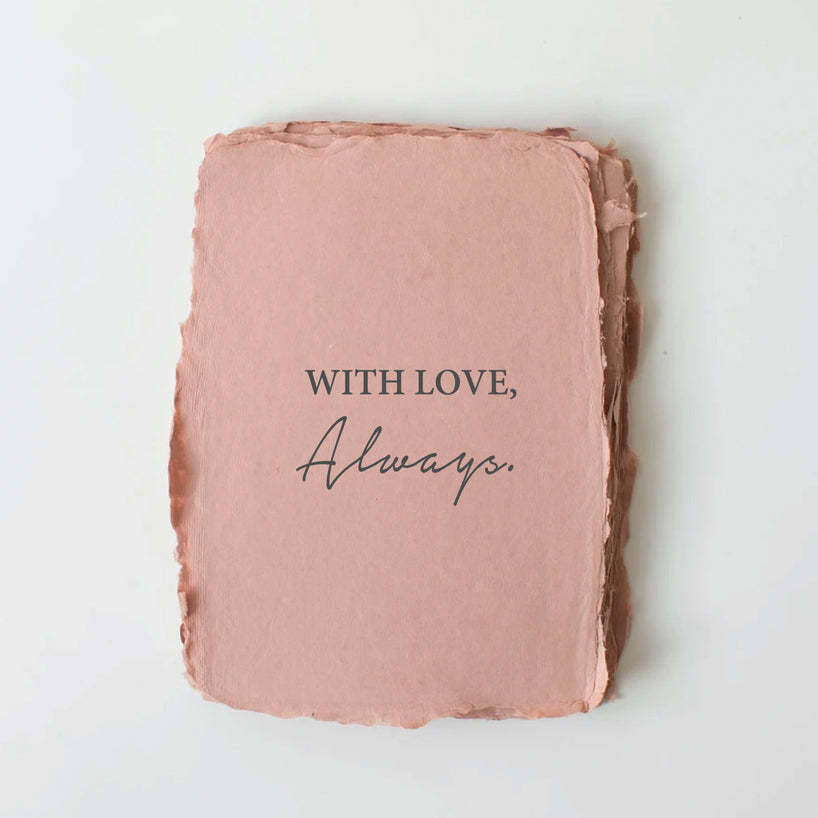 "With Love, Always" Card by Wild Lark