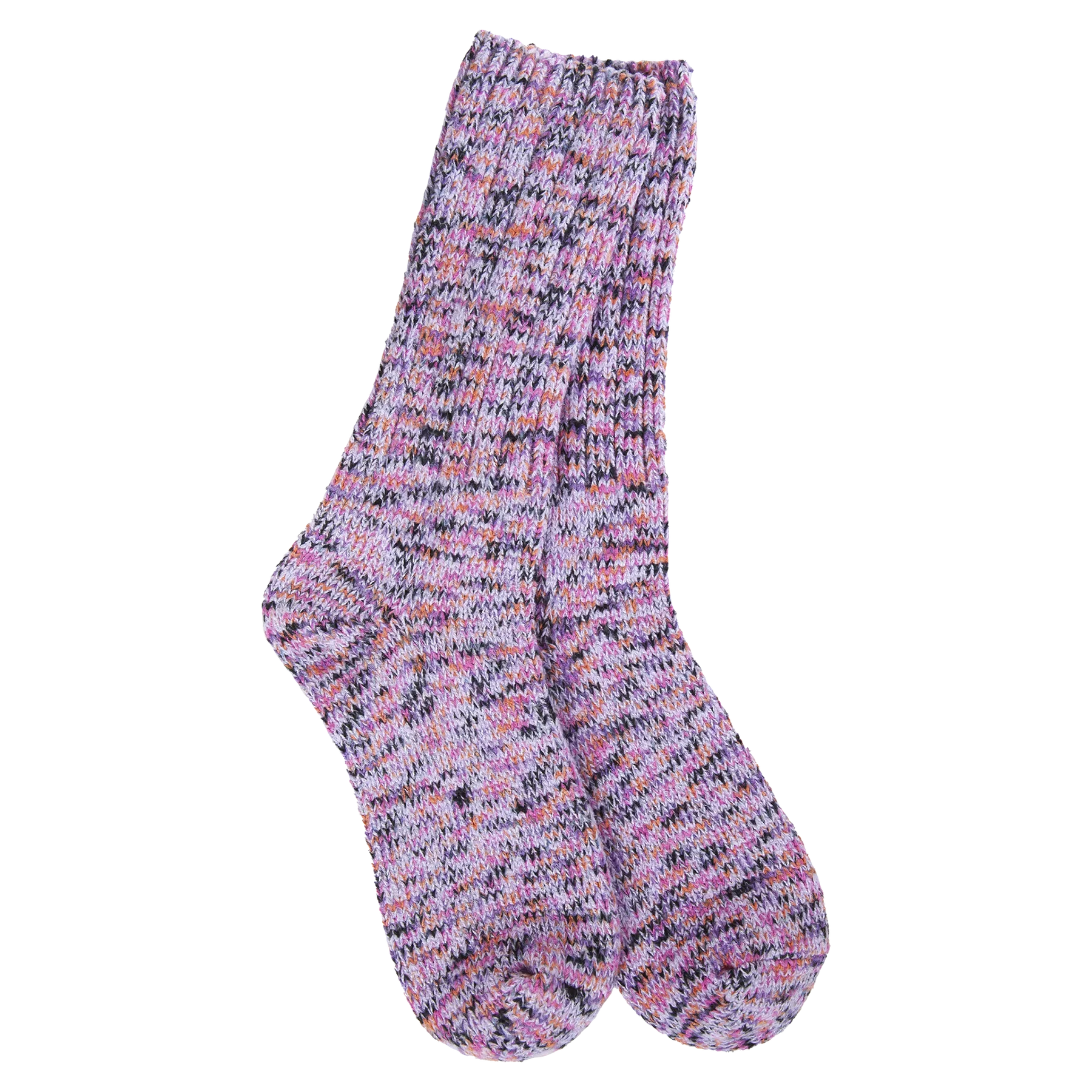 Socks - World's Softest Weekend Ragg Crew Lavander by Homeportonline