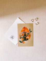 Mushy Sunset - Postcard Print by Wild Lark