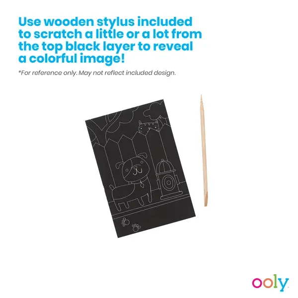 Scratch & Scribble Mini Art Kit Friendly Fish by Homeportonline