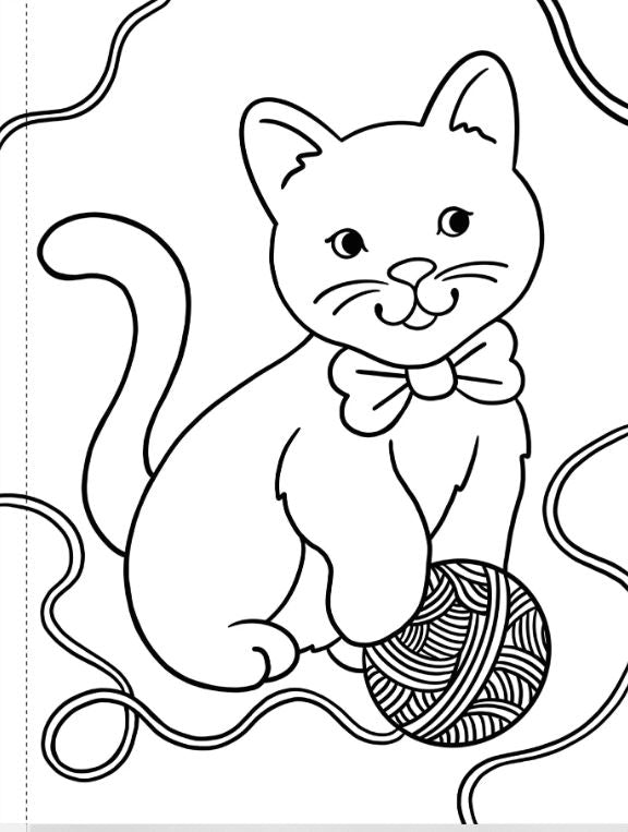 My First Coloring Book Animals by Homeportonline