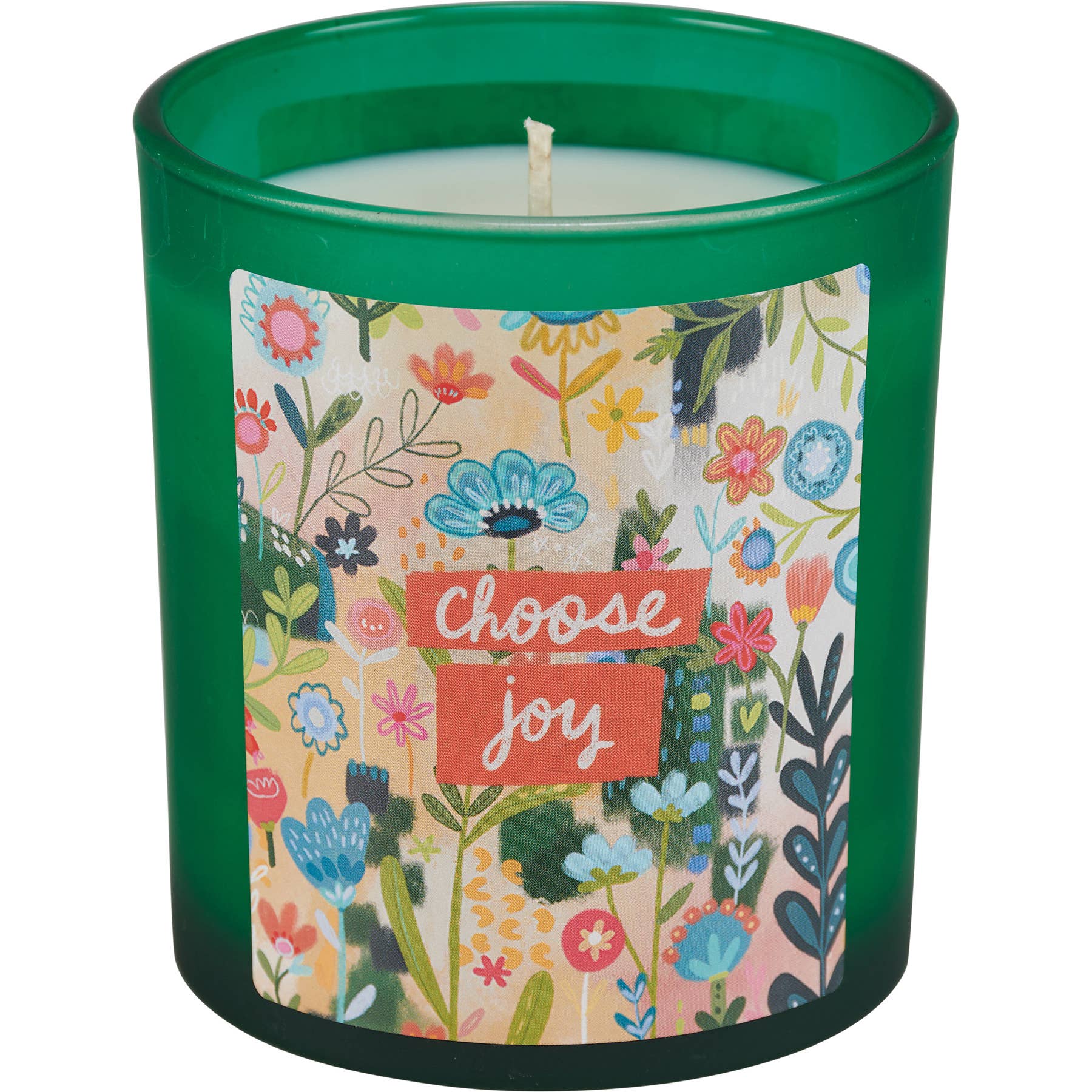 Primitives by Kathy - Choose Joy Green Candle by SidePony Boutique
