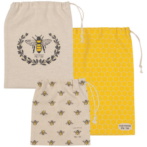 Produce Bag - Busy Bee - Set of 3 by Homeportonline
