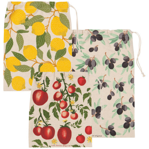 Produce Bag - Mediterranea - Set of 3 by Homeportonline