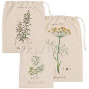 Produce Bag - Garden Herbs - Set of 3 by Homeportonline