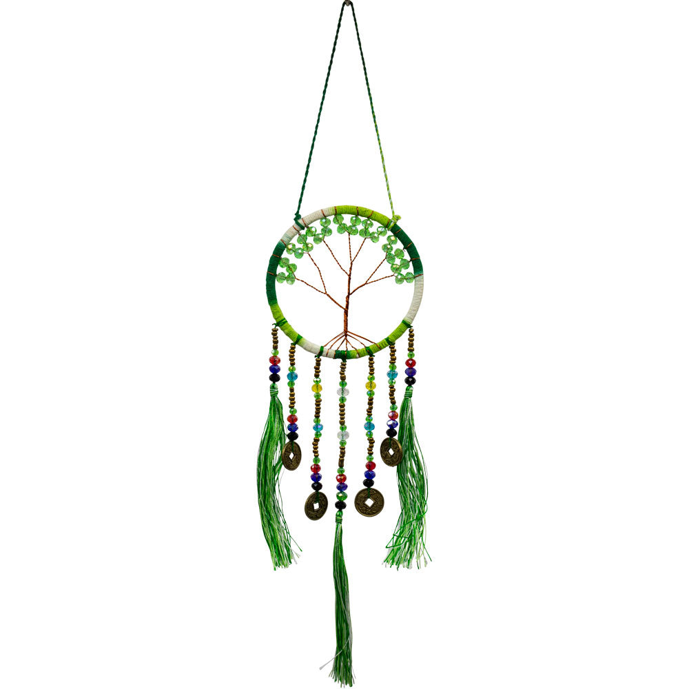 Dream Catcher - Lucky Tree of Life - Green by Homeportonline