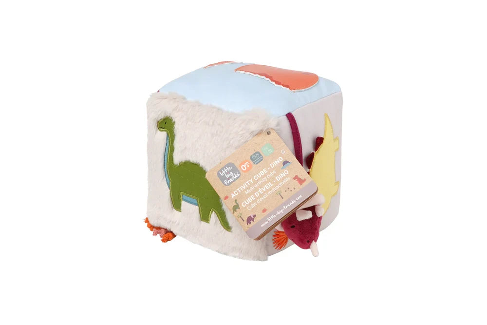 Little Big Friends Soft Activity Cube | Dino