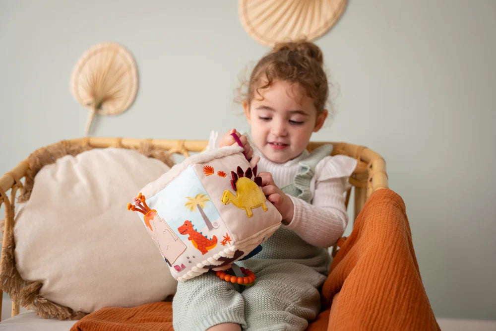 Little Big Friends Soft Activity Cube | Dino