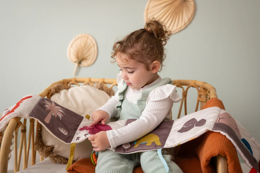 Little Big Friends Soft 2-in-1 Activity Book | Dino