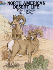 North American Desert Life Coloring Book