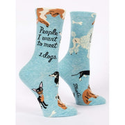 Blue Q Socks - PEOPLE I WANT TO MEET: DOGS