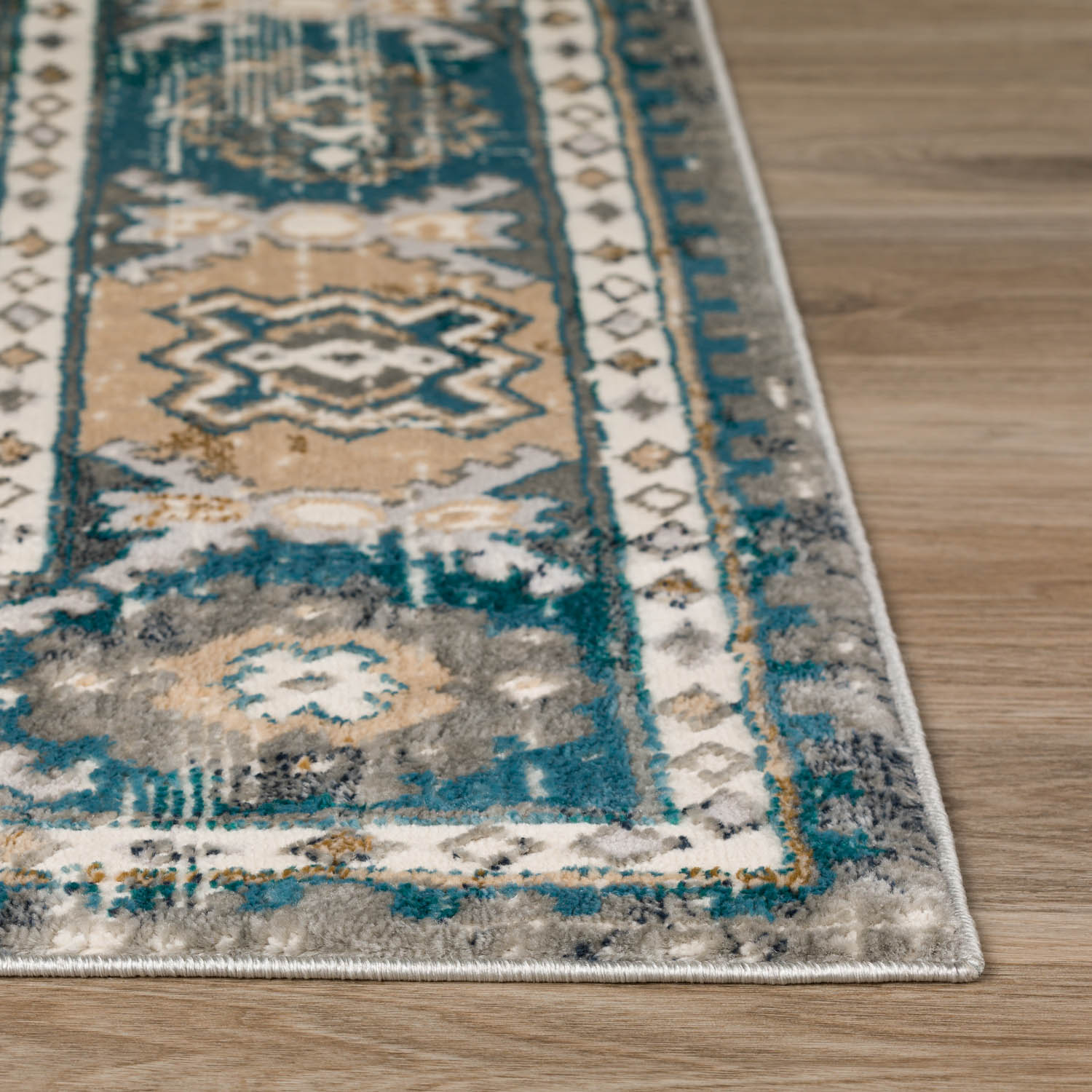 Karma Rug Charcoal 3'3"X5'1" by Homeportonline