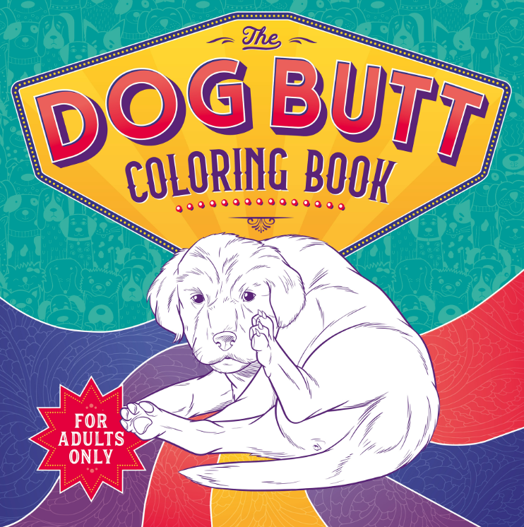 Coloring Book Dog Butt by Homeportonline