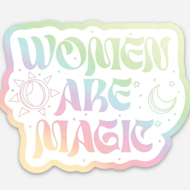 Women Are Magic Sticker