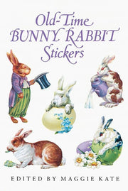 Old-Time Bunny Rabbit Stickers : 23 Full-Color Pre