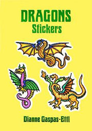 Dragon Stickers : 20 Full-Color Pressure-Sensitive