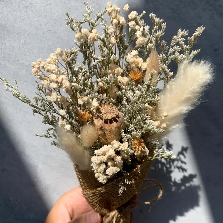 Burlap Forever Flowers Bouquet